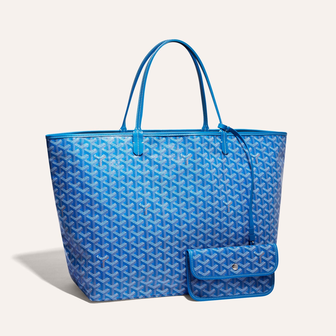 Goyard Saint Louis GM Tote Bag Sky Blue - Image 1